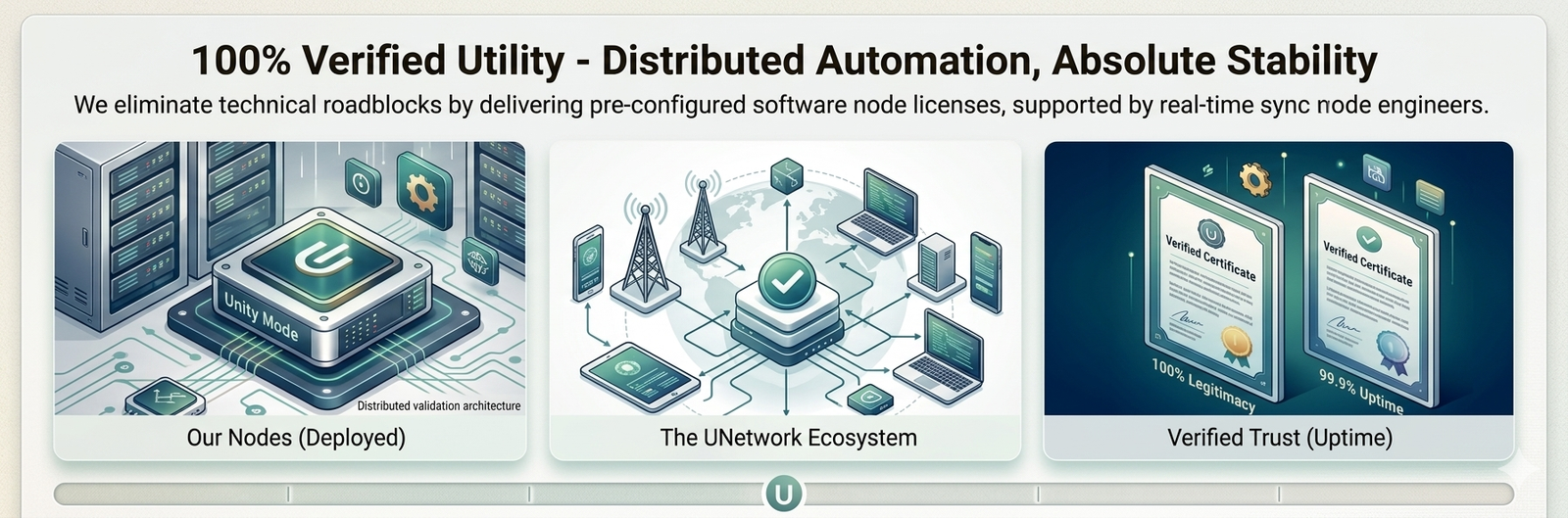Unity Nodes decentralized telecom infrastructure layer architecture